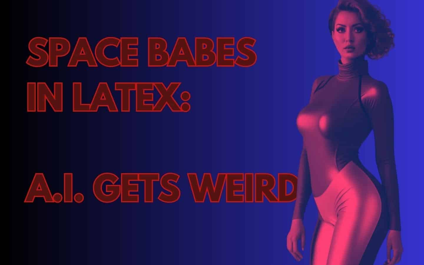 SPACE BABES IN LATEX A.I. GETS WEIRD